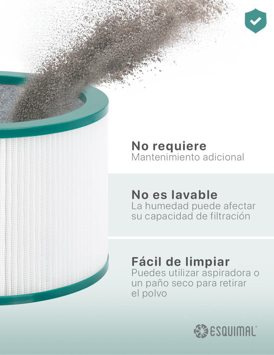Filtro plisado purificador Esquimal 3 en 1 Aero 1400