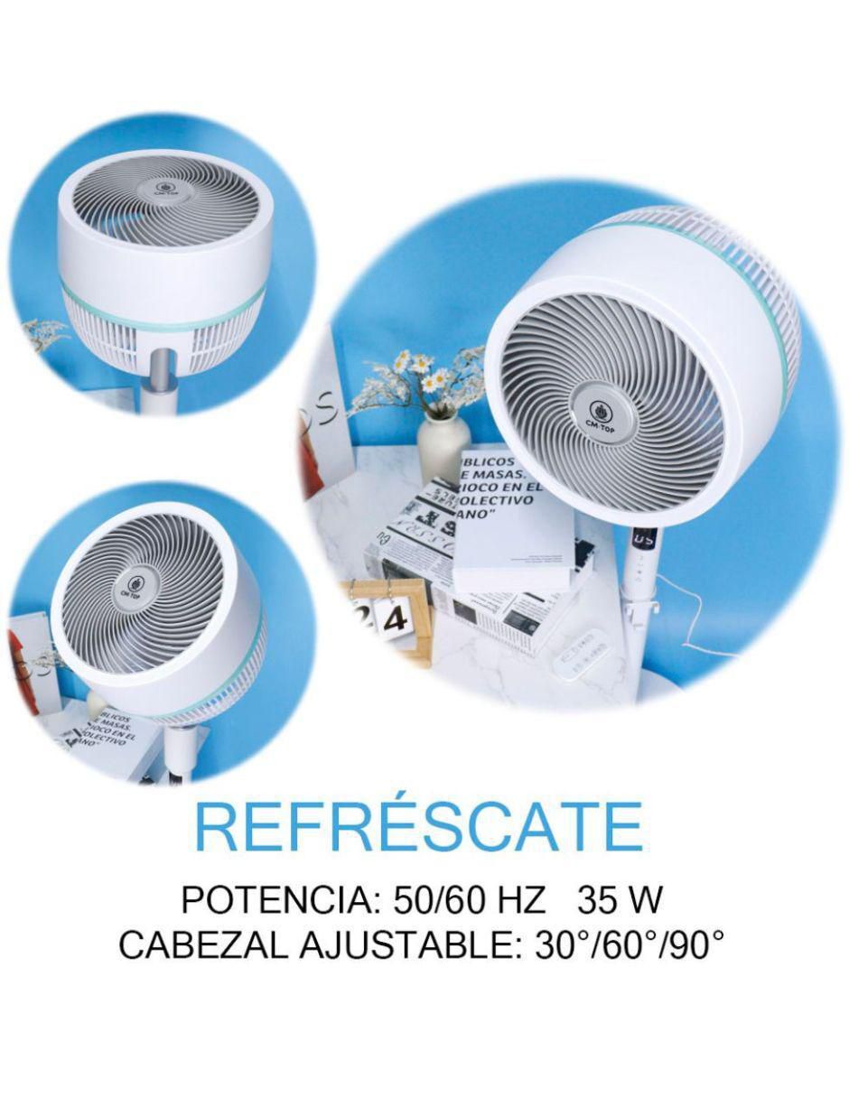 Ventilador de pedestal Cm Top con control remoto 12 velocidades