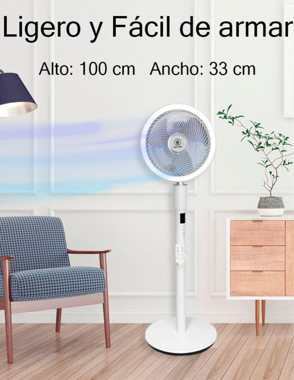 Ventilador de pedestal Cm Top con control remoto 12 velocidades