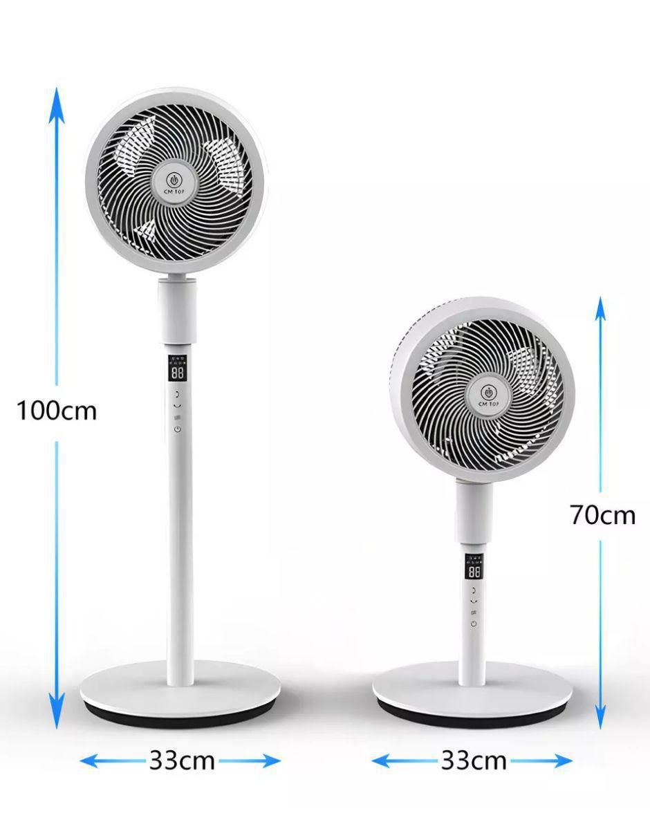 Ventilador de pedestal con control remoto 12 velocidades