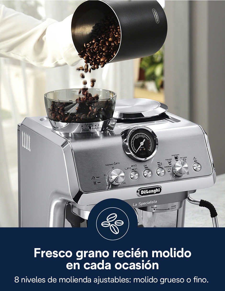 Cafetera espresso Delonghi specialista arte evo