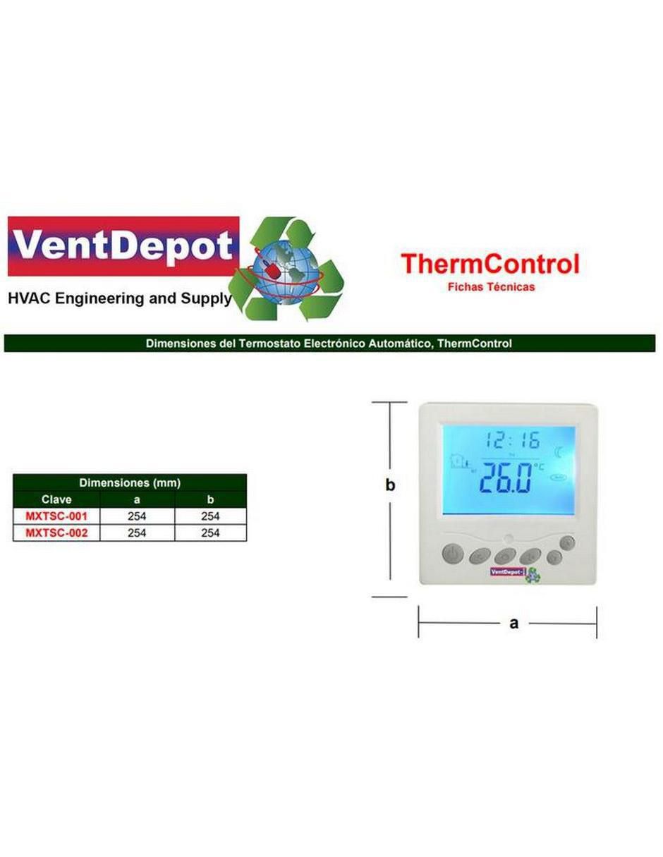 Calefactor de pared eléctrico Ventdepot de 110 V