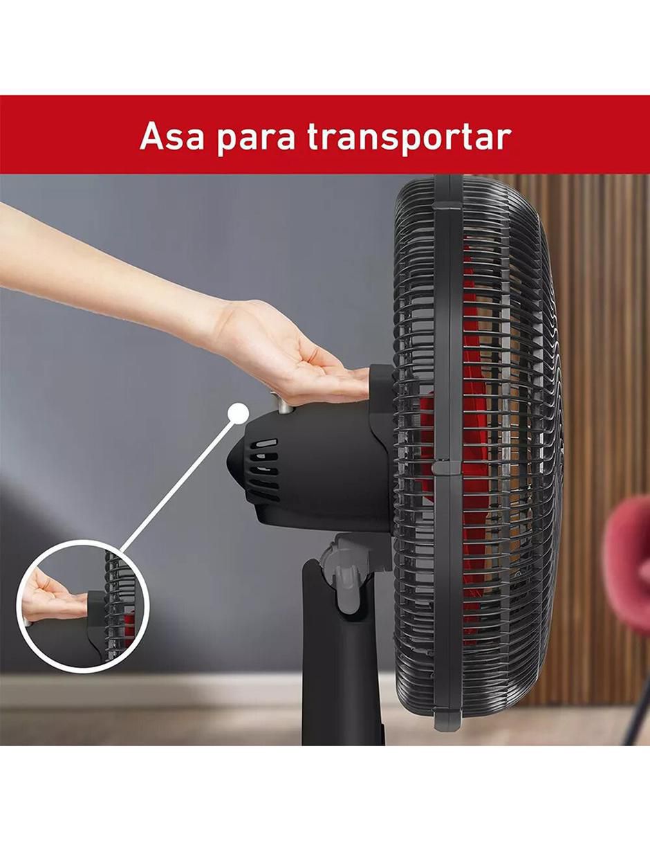 Ventilador de pedestal T-Fal 3 velocidades