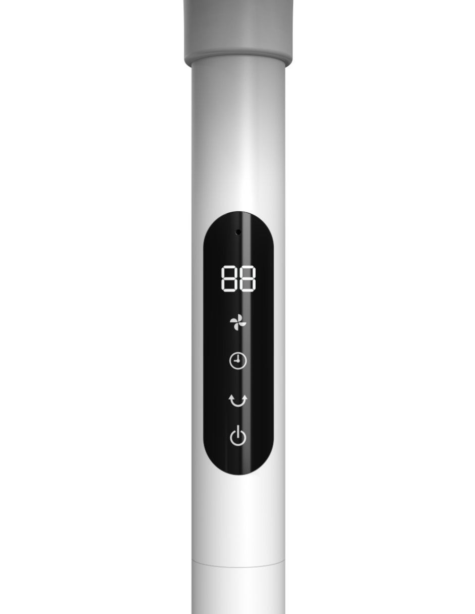 Ventilador de pedestal con control remoto 12 velocidades 9