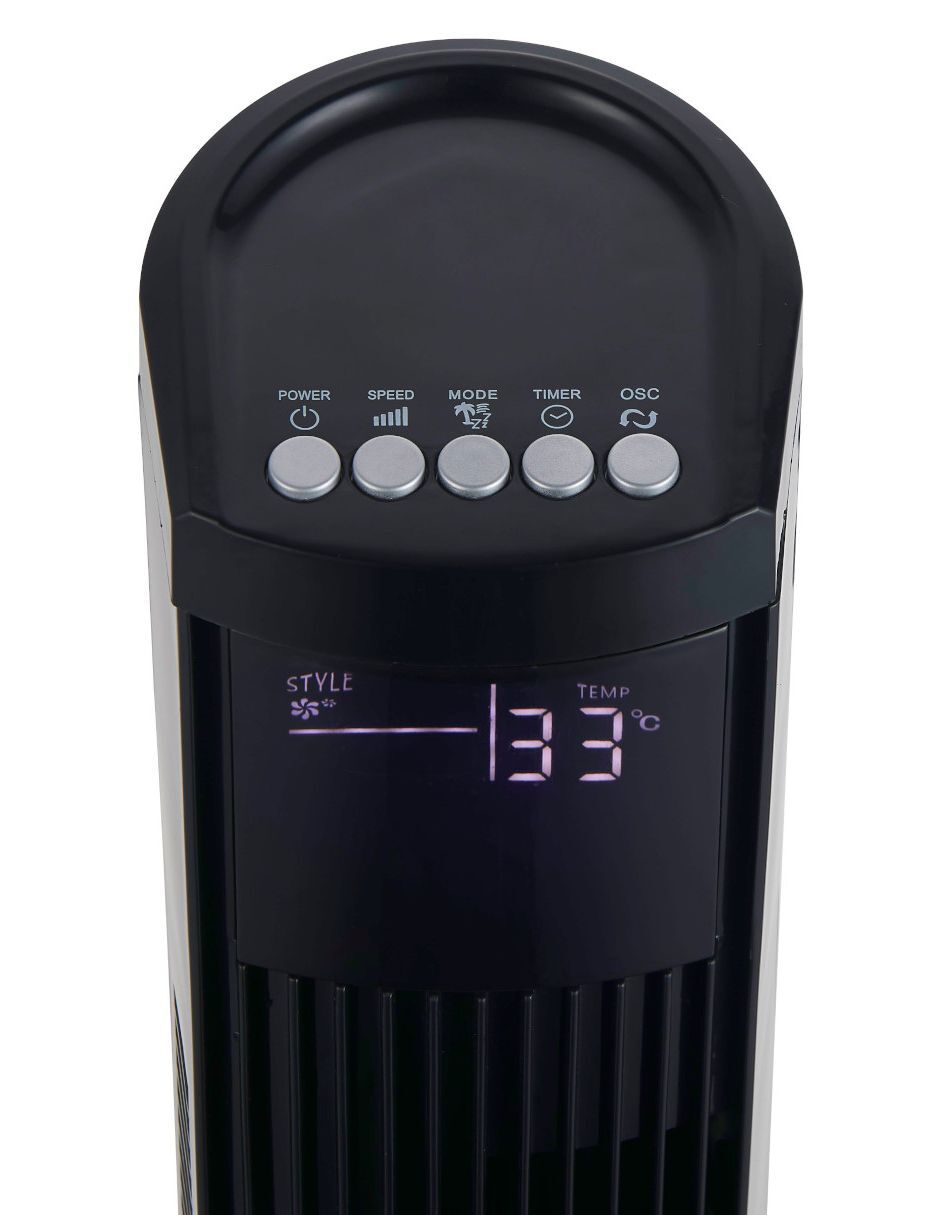 Ventilador de torre con control remoto 3 velocidades 4