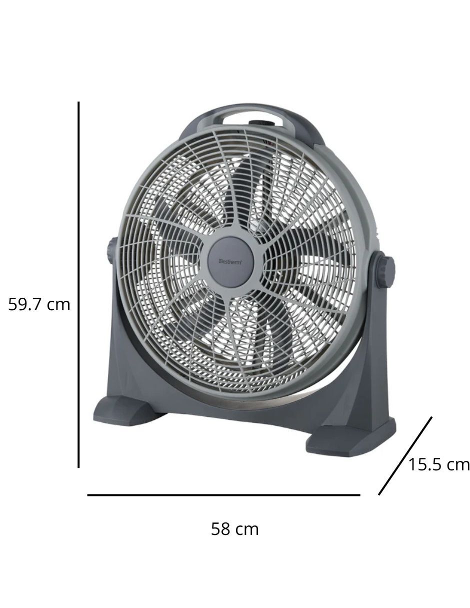 Ventilador de piso 3 velocidades 10