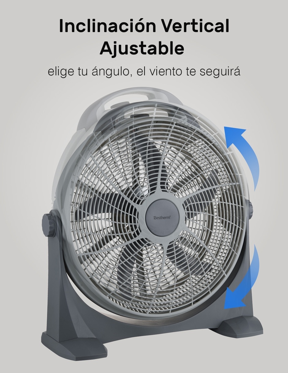 Ventilador de piso 3 velocidades 4