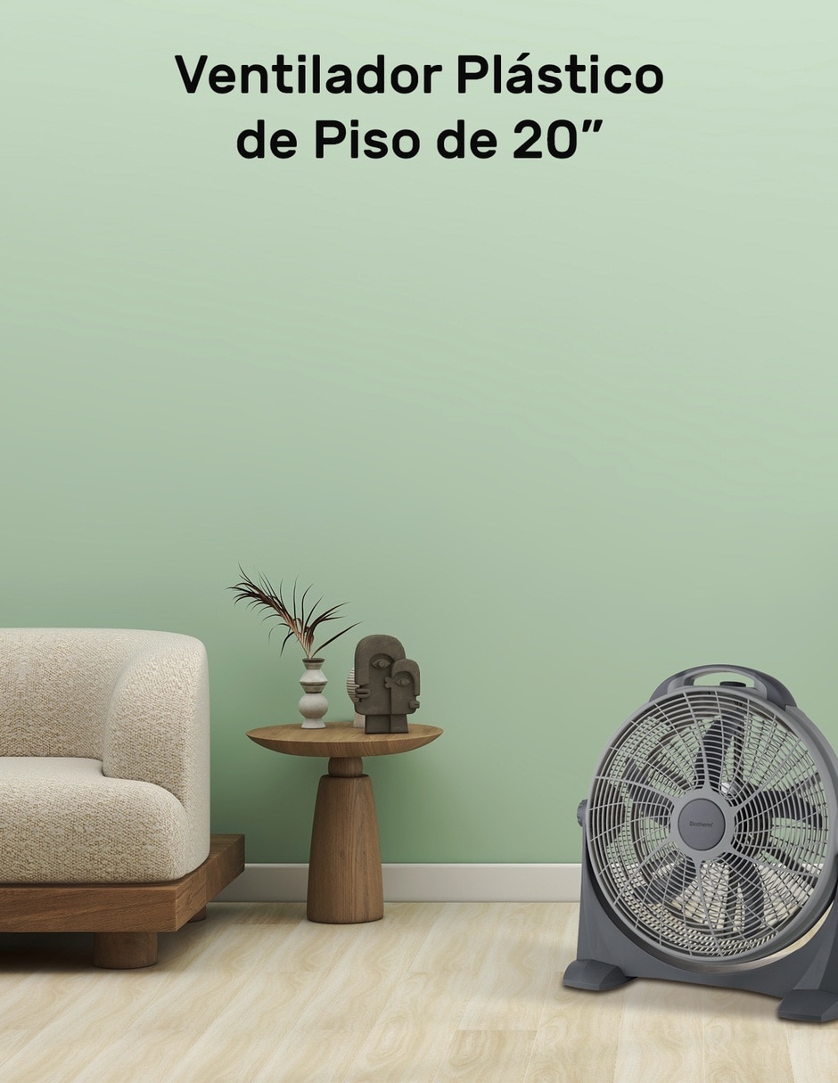 Ventilador de piso 3 velocidades 9