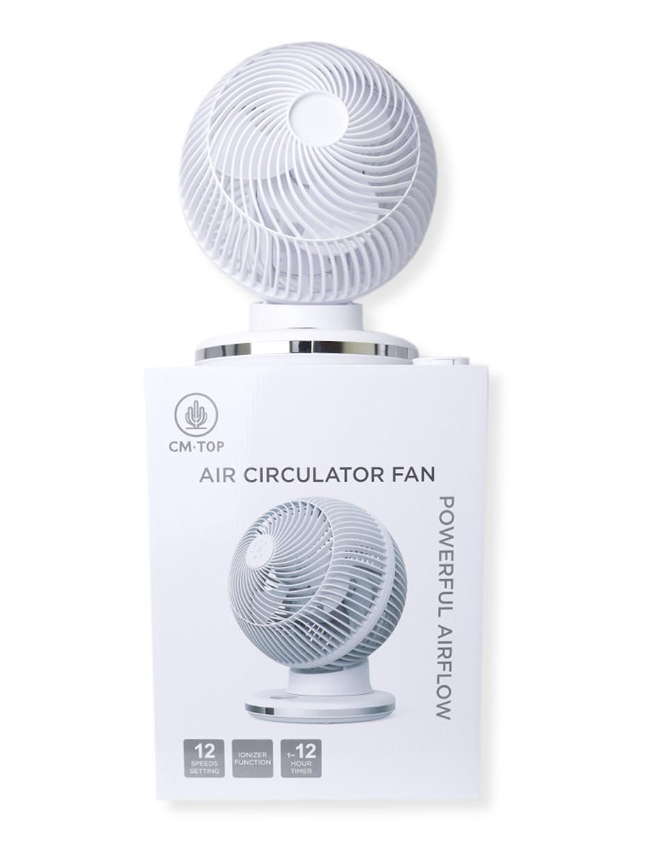 Ventilador de escritorio con control remoto 12 velocidades