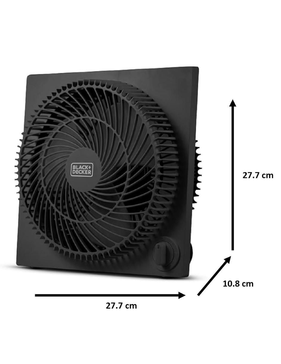 Ventilador de mesa Black + Decker 3 velocidades