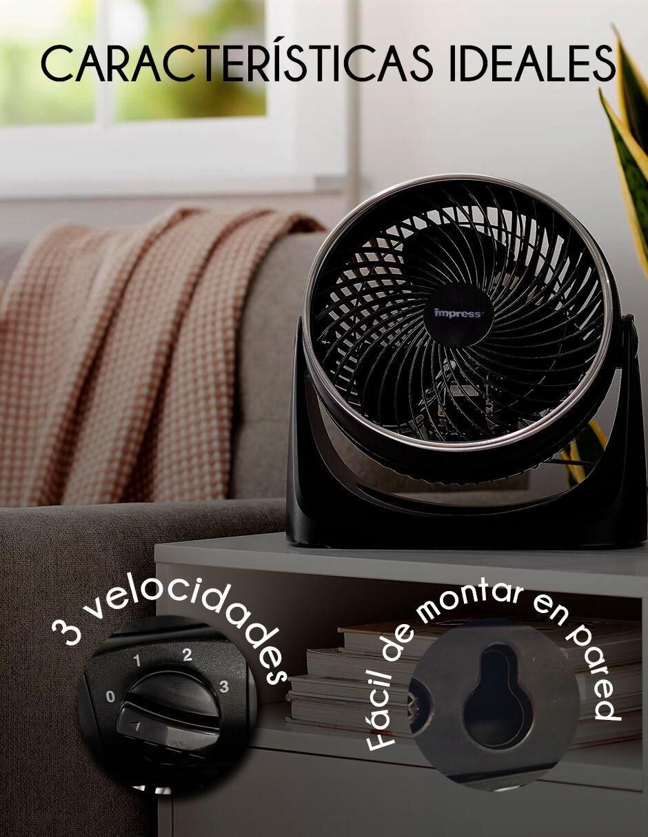 Ventilador de escritorio Impress 3 velocidades