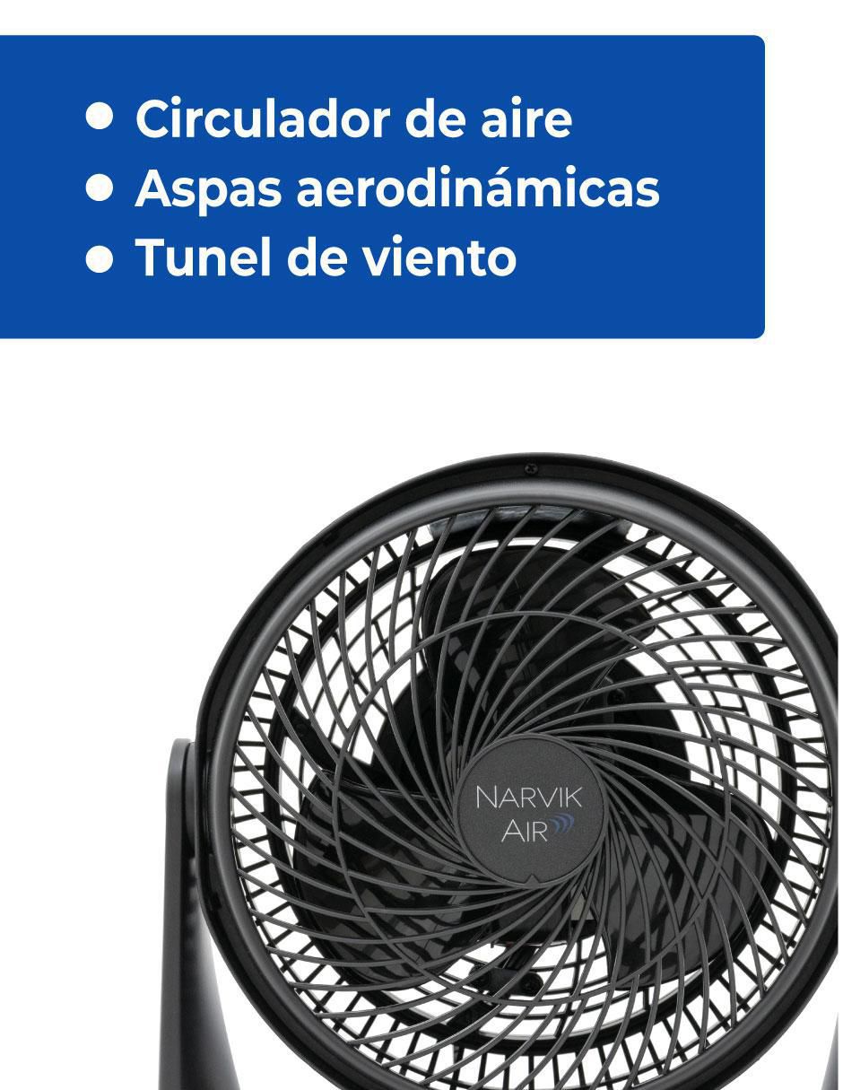 Ventilador 2 en 1 Narvik 3 velocidades