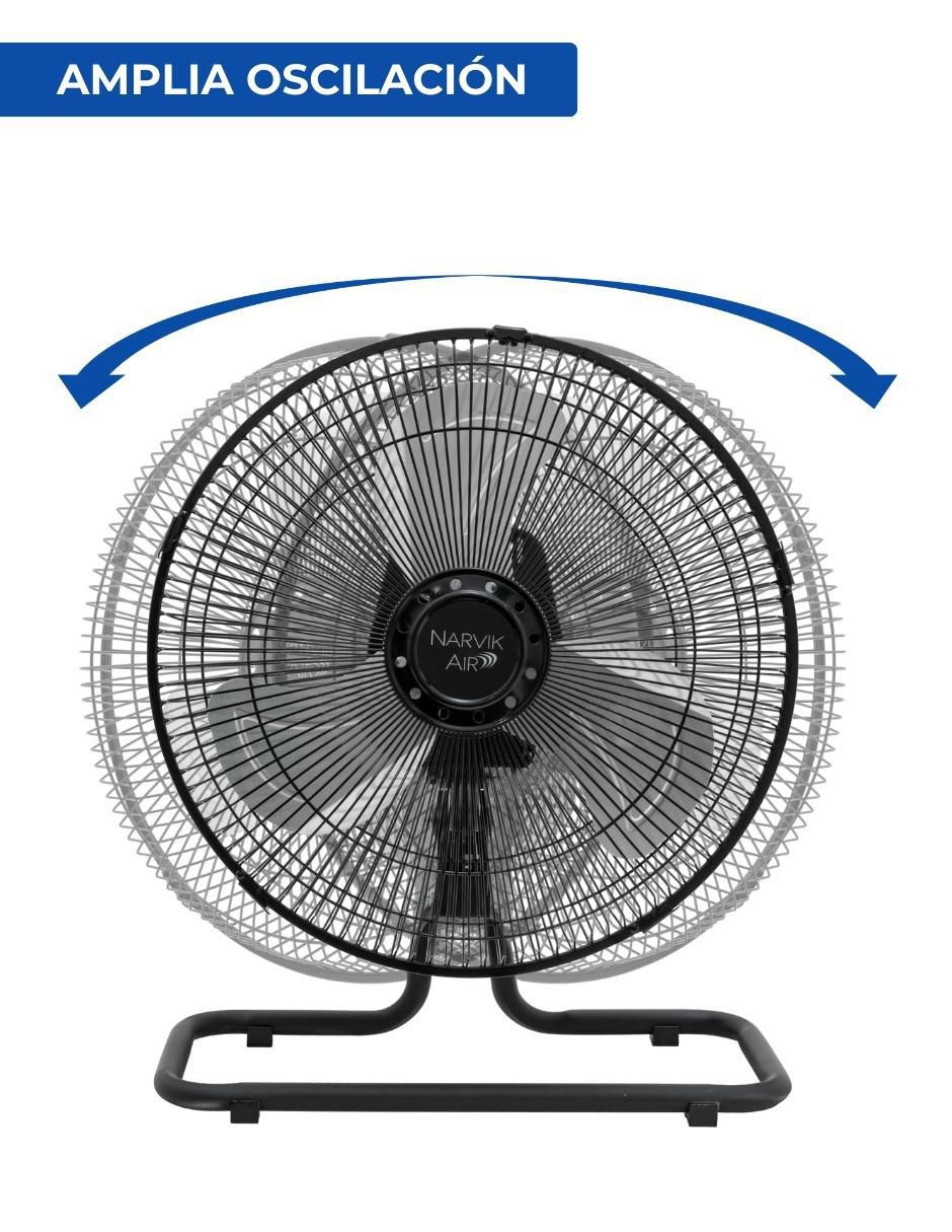 Ventilador 2 en 1 Narvik 3 velocidades