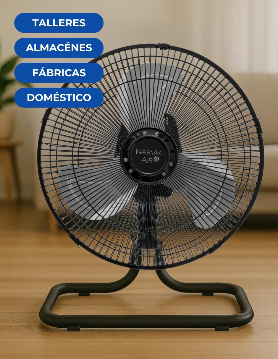 Ventilador 2 en 1 Narvik 3 velocidades