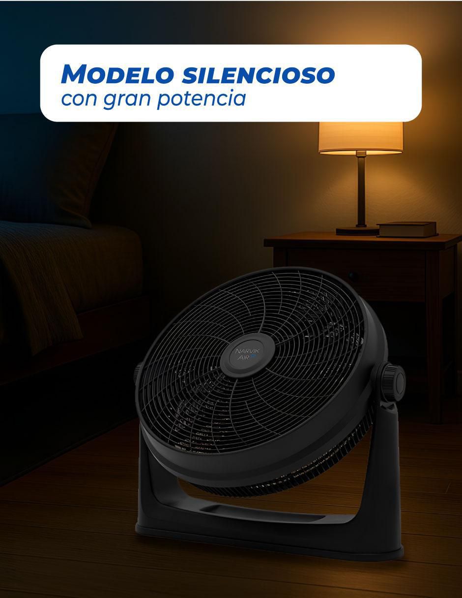 Ventilador 2 en 1 Narvik 3 velocidades