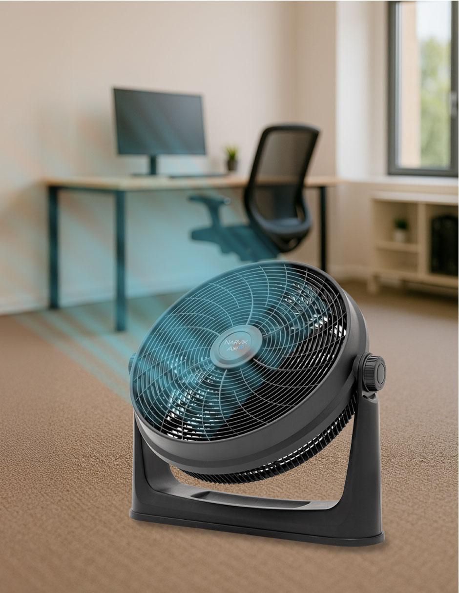 Ventilador 2 en 1 Narvik 3 velocidades