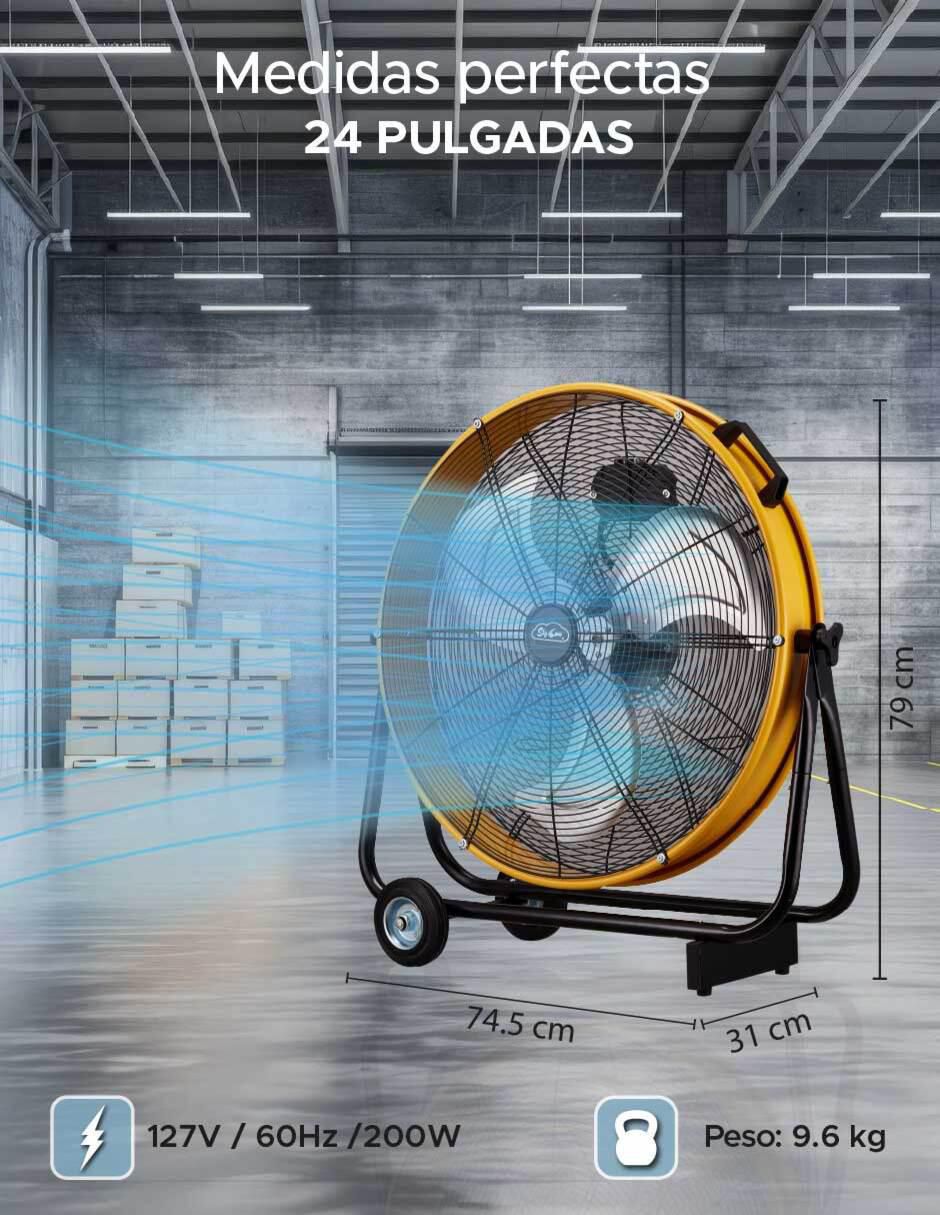 Ventilador industrial Skycare 3 velocidades