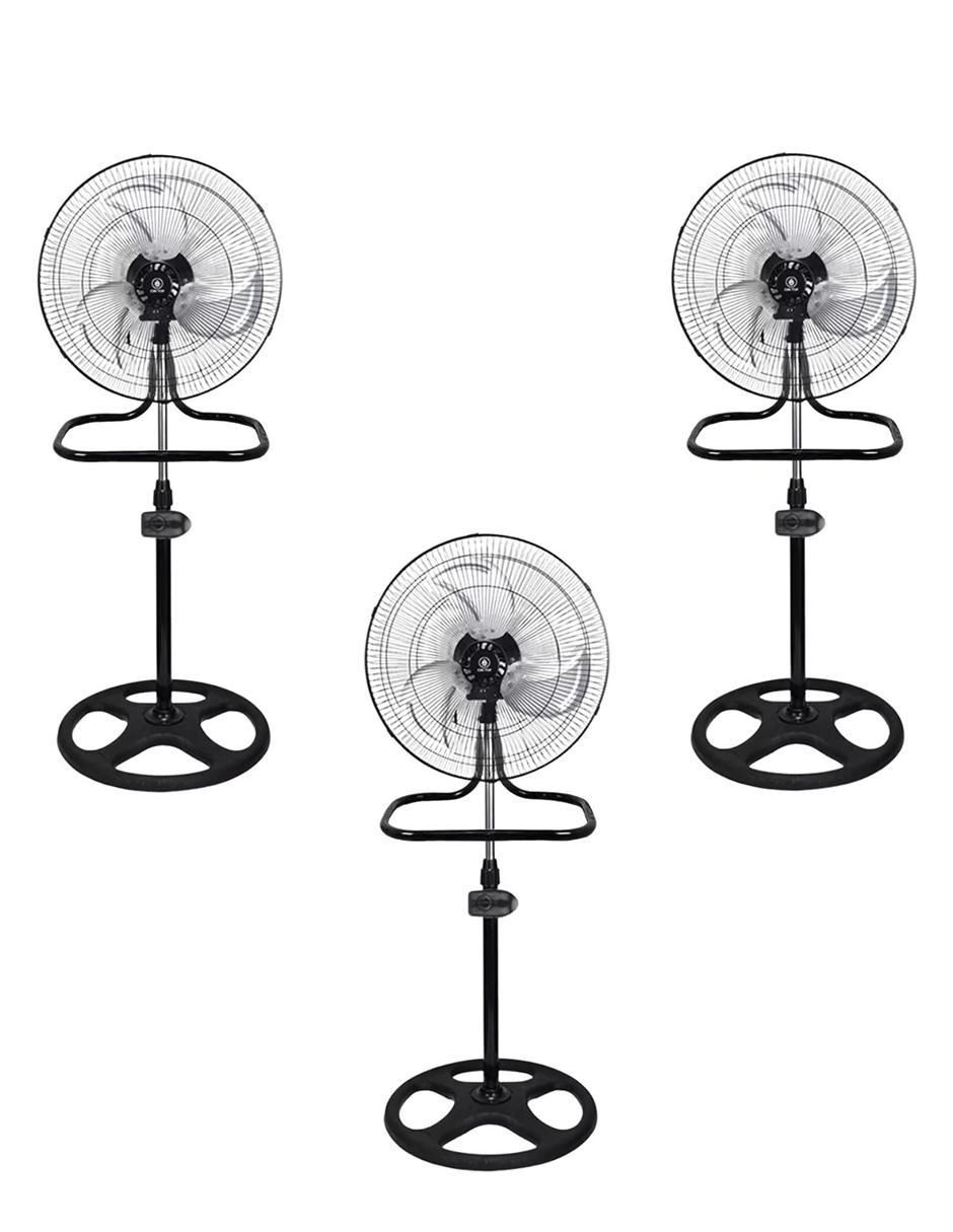 Set ventilador de piso Begonia 3 velocidades