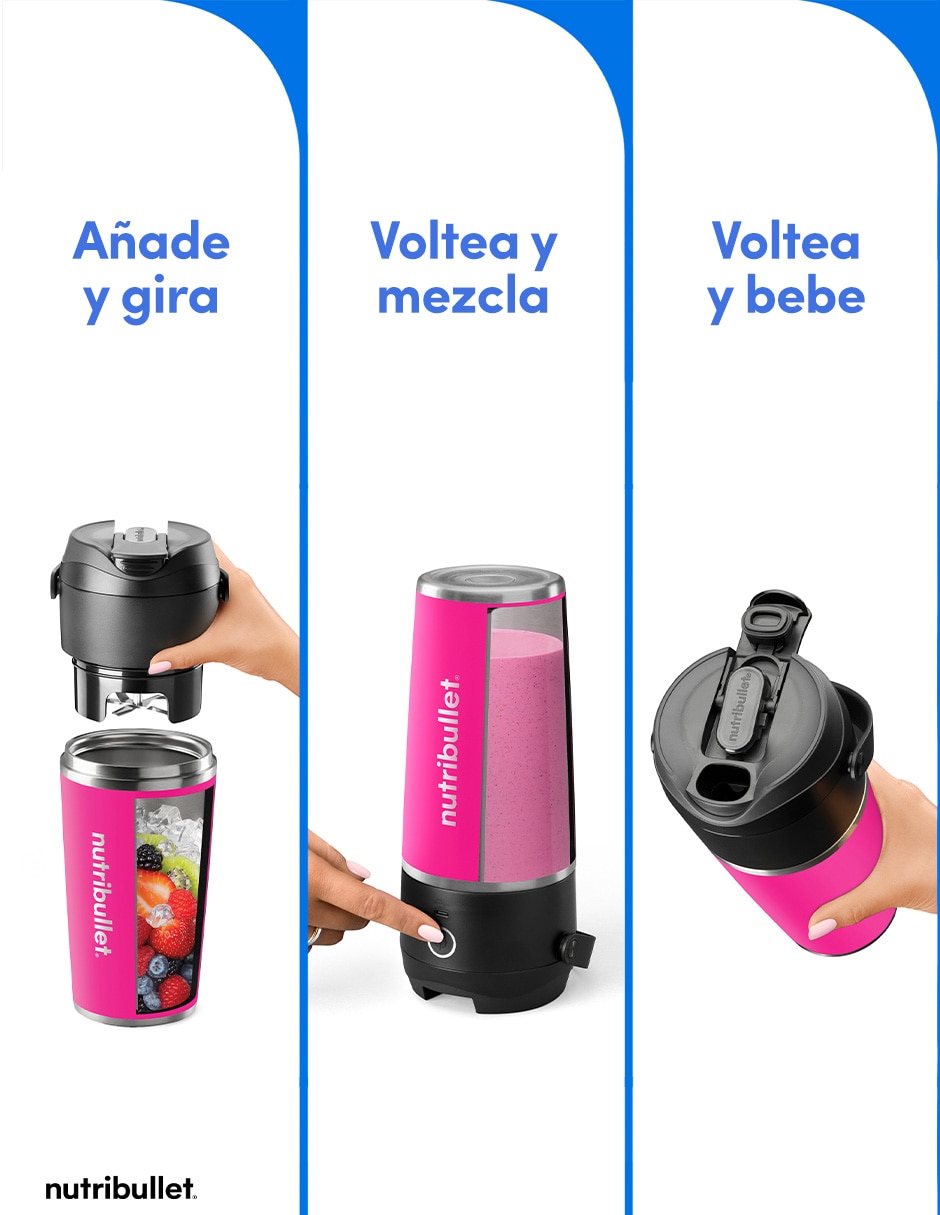 Licuadora personal NBP016MA 1 velocidad 40 W 3