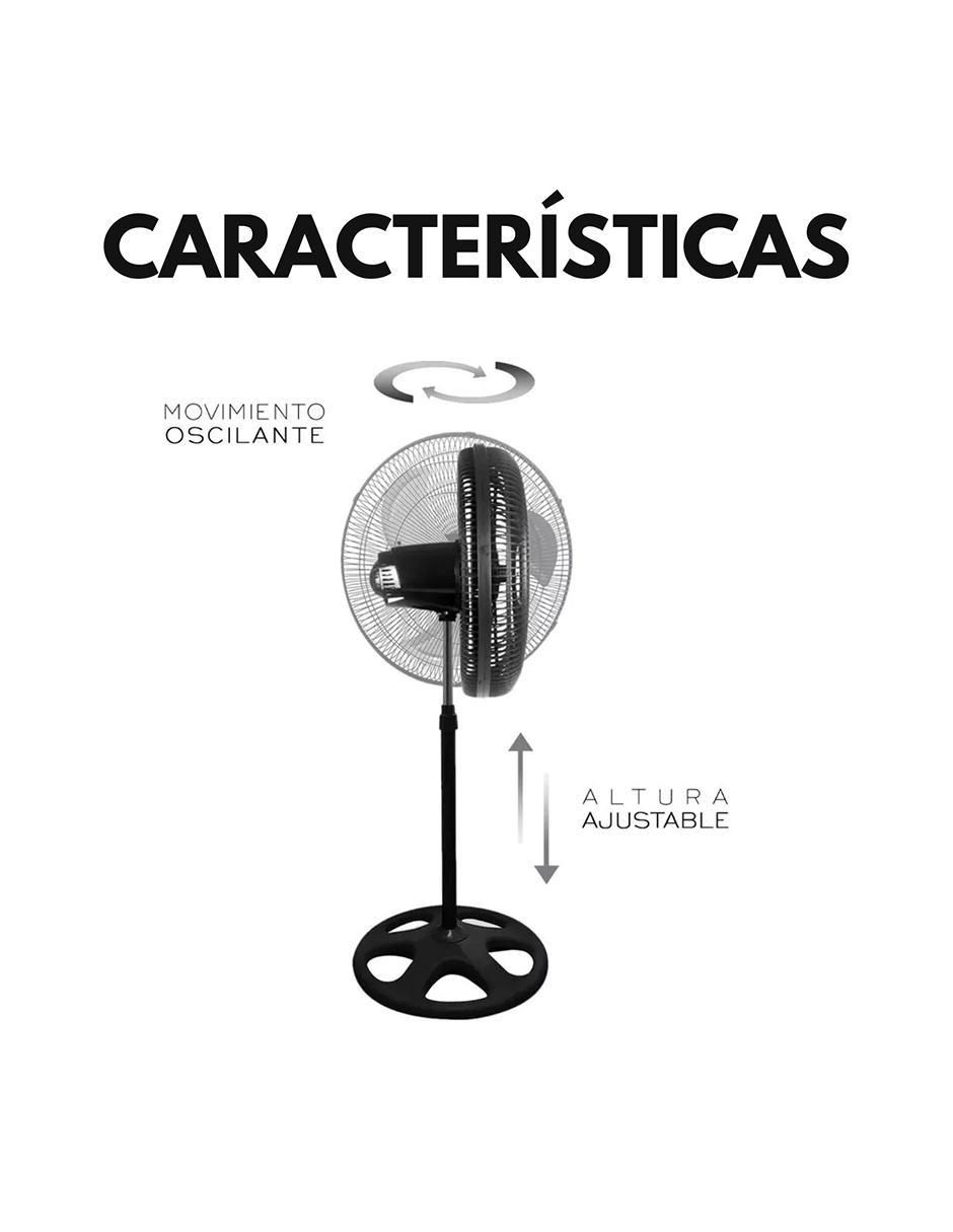 Ventilador 3 en 1 3 velocidades 4