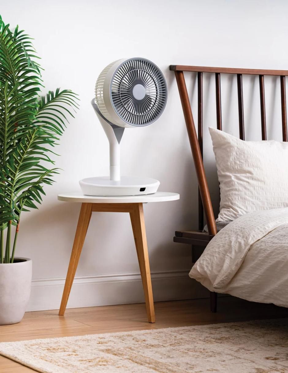 Ventilador de pedestal Woozoo con control remoto 12 velocidades