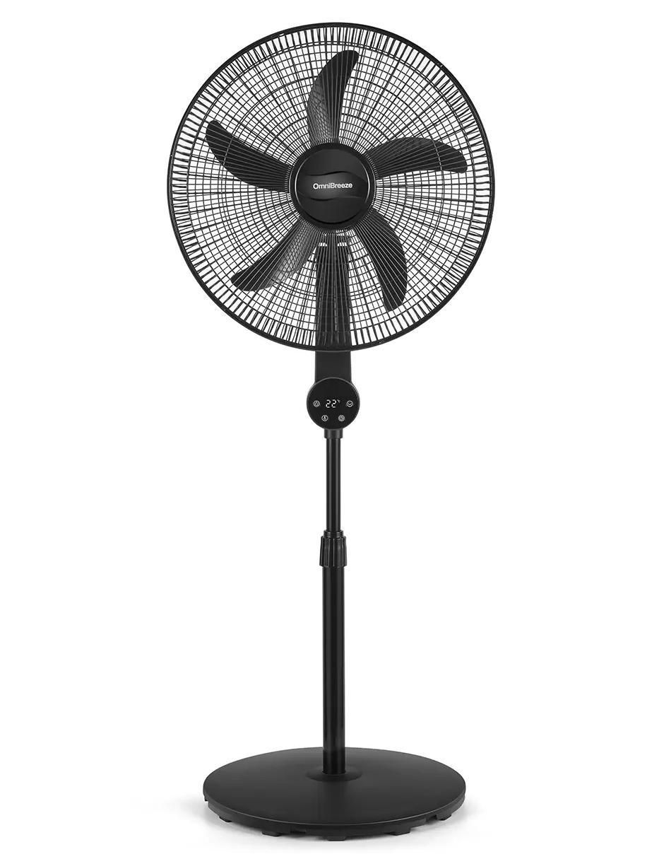 Ventilador de pedestal Omnibreeze con control remoto 4 velocidades
