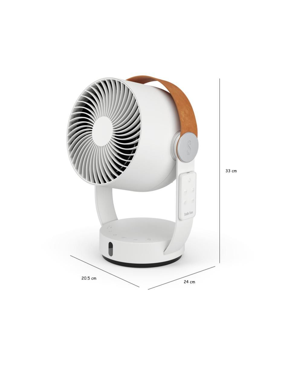 Ventilador de mesa con control remoto 4 velocidades 11