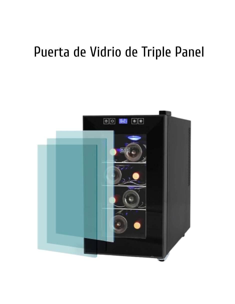 Enfriador de vinos capacidad 8 botellas 2