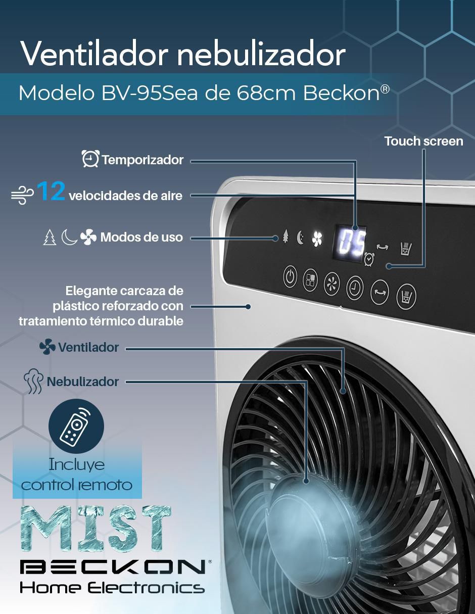 Ventilador de torre con control remoto 12 velocidades 4