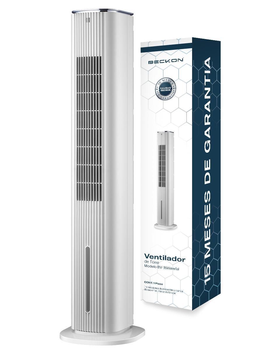 Ventilador 2 en 1 Beckon con control remoto 3 velocidades