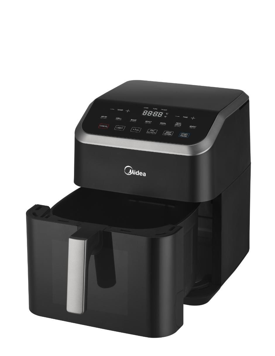 Freidora de aire Midea Xpress Chef Pro 7 L Maf7Dstbsk