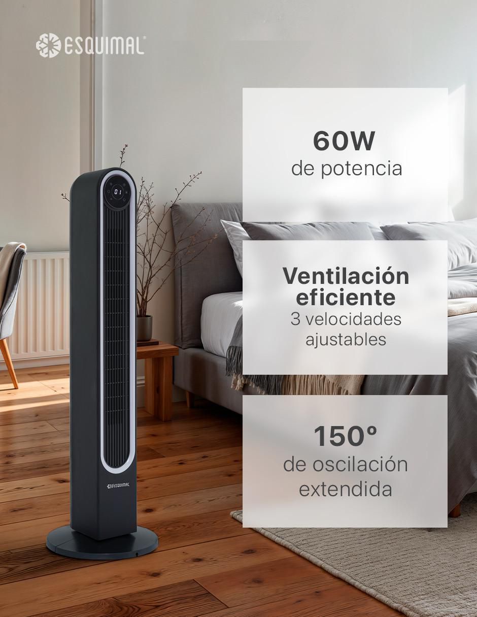 Ventilador de torre con control remoto 3 velocidades Ventilador de torre con control remoto 3 velocidades
