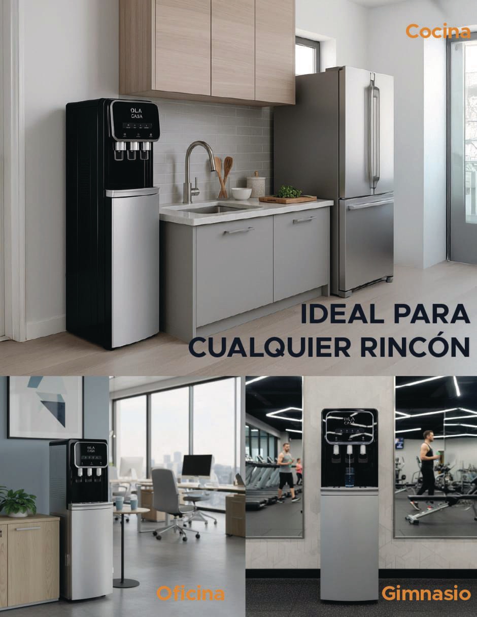 Dispensador de agua eléctrico Ola Casa