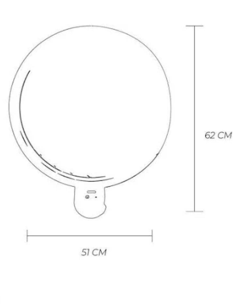 Ventilador de pared Navia con control remoto 3 velocidades