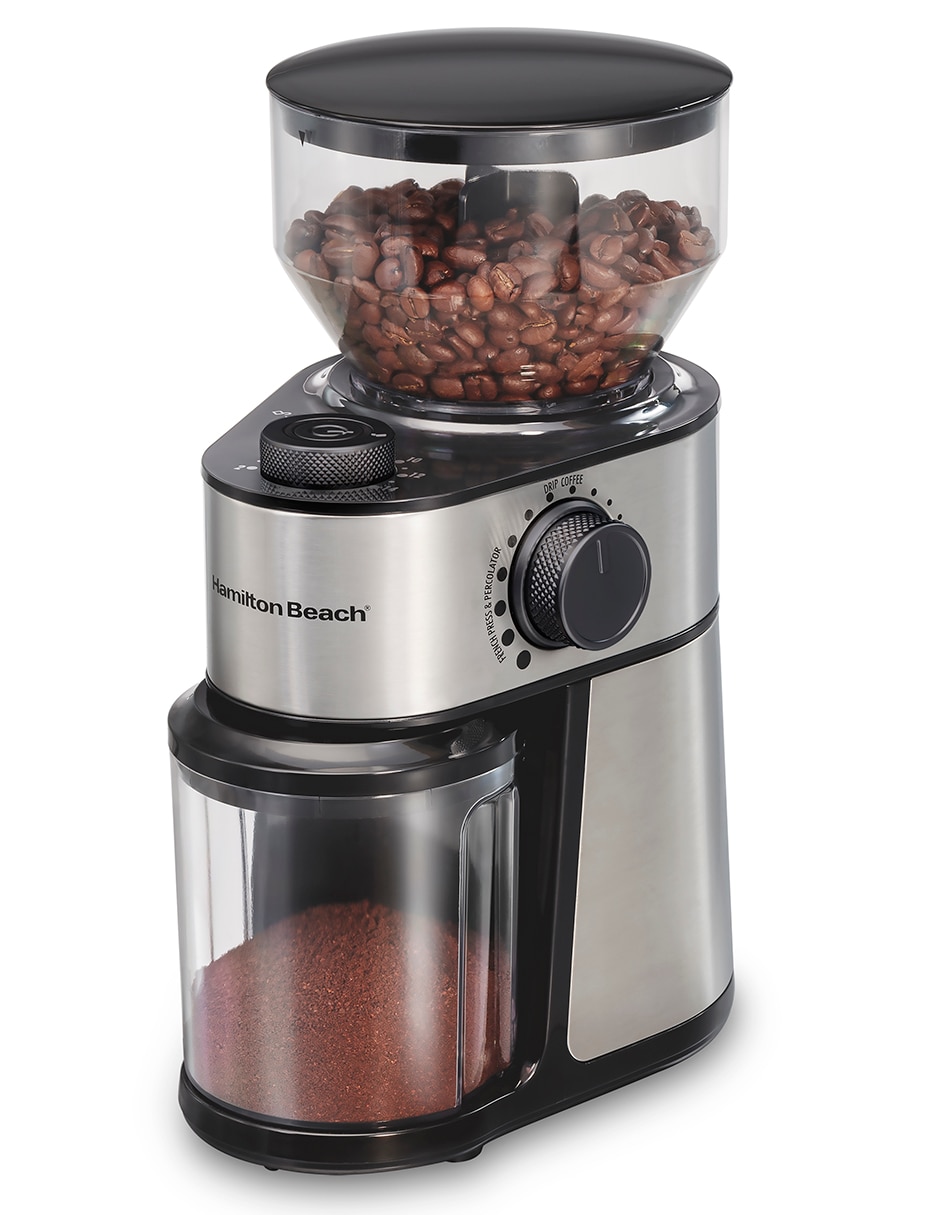 Molino para café Hamilton beach de acero inoxidable