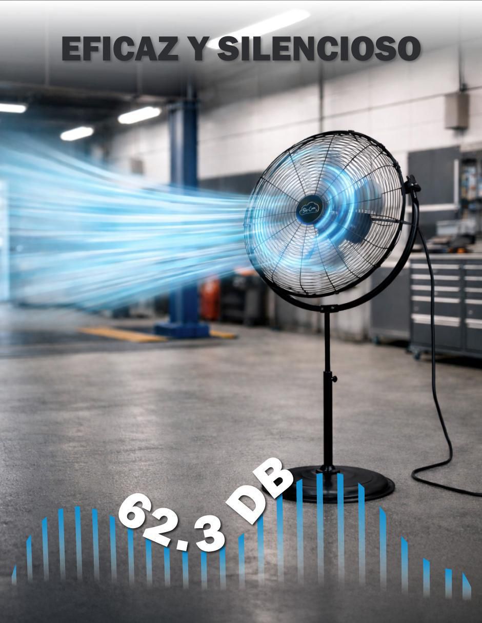 Ventilador industrial Skycare 3 velocidades