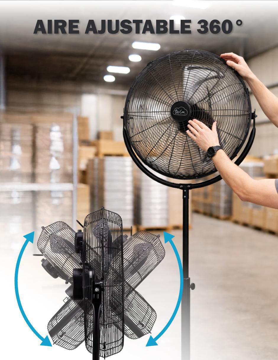 Ventilador industrial Skycare 3 velocidades