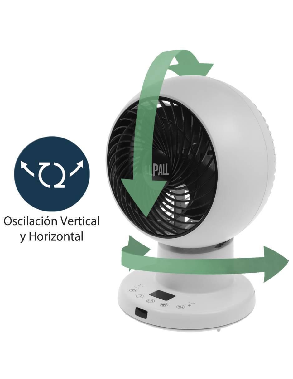 Ventilador de mesa Pallpall con control remoto 5 velocidades