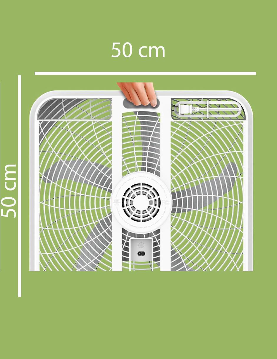 Ventilador de piso Aspen con control remoto 3 velocidades
