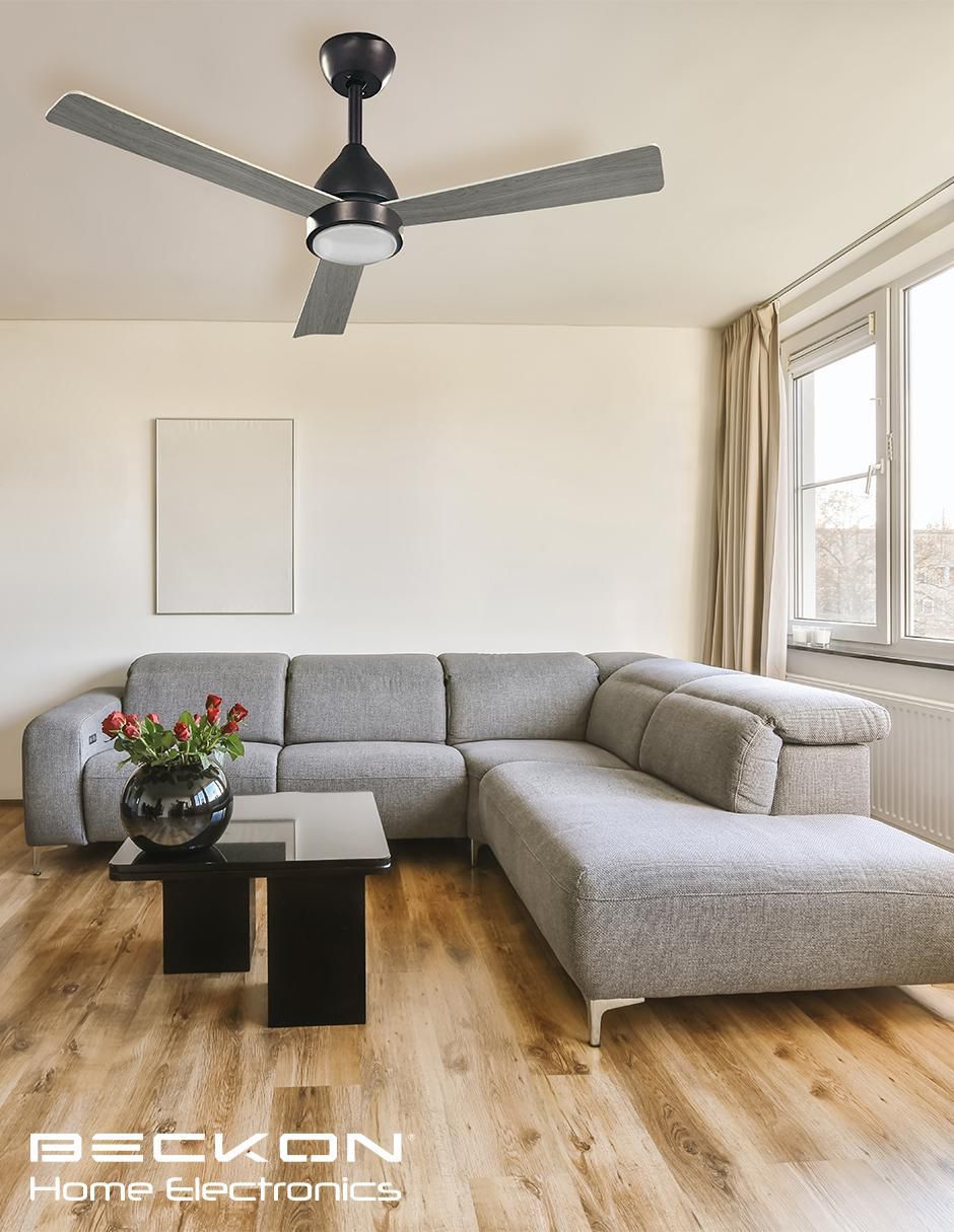 Ventilador de techo con control remoto 6 velocidades