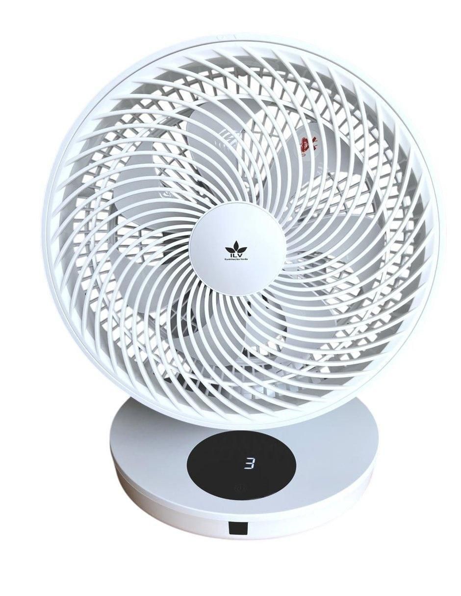 Ventilador de mesa con control remoto 12 velocidades 1