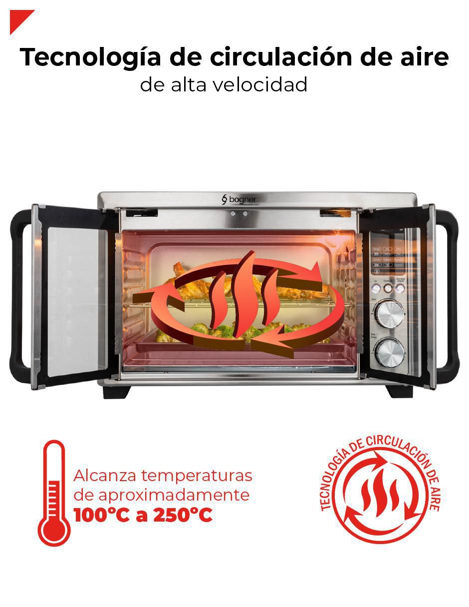 Horno eléctrico freidora BAF300 30 L