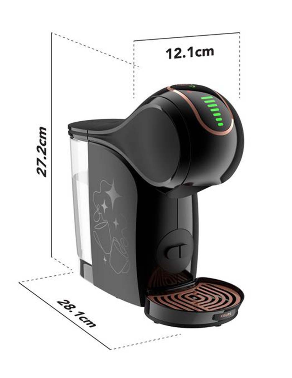 Cafetera de cápsula Krups espresso multibeverage kp54starma 