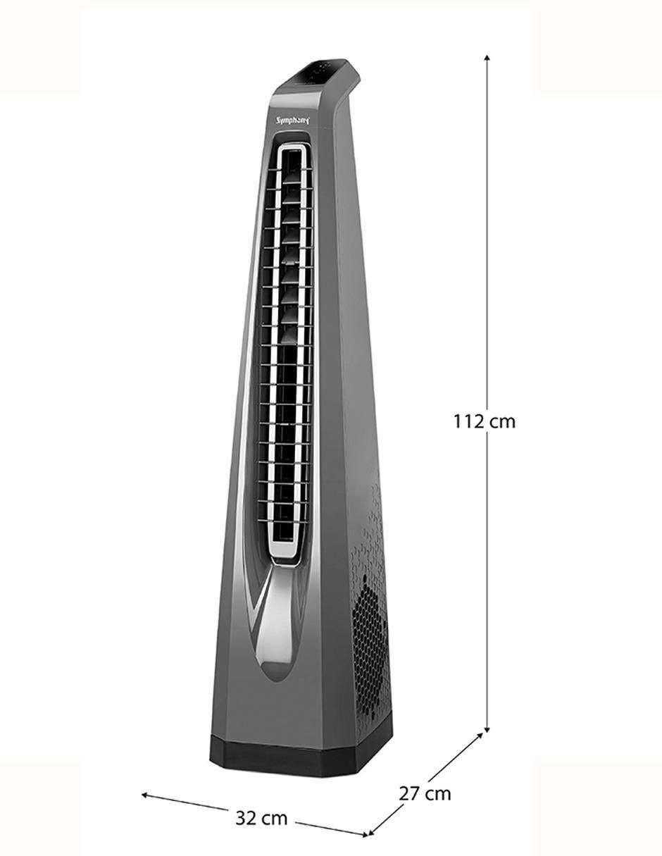 Ventilador de torre Symphony con control remoto 3 velocidades