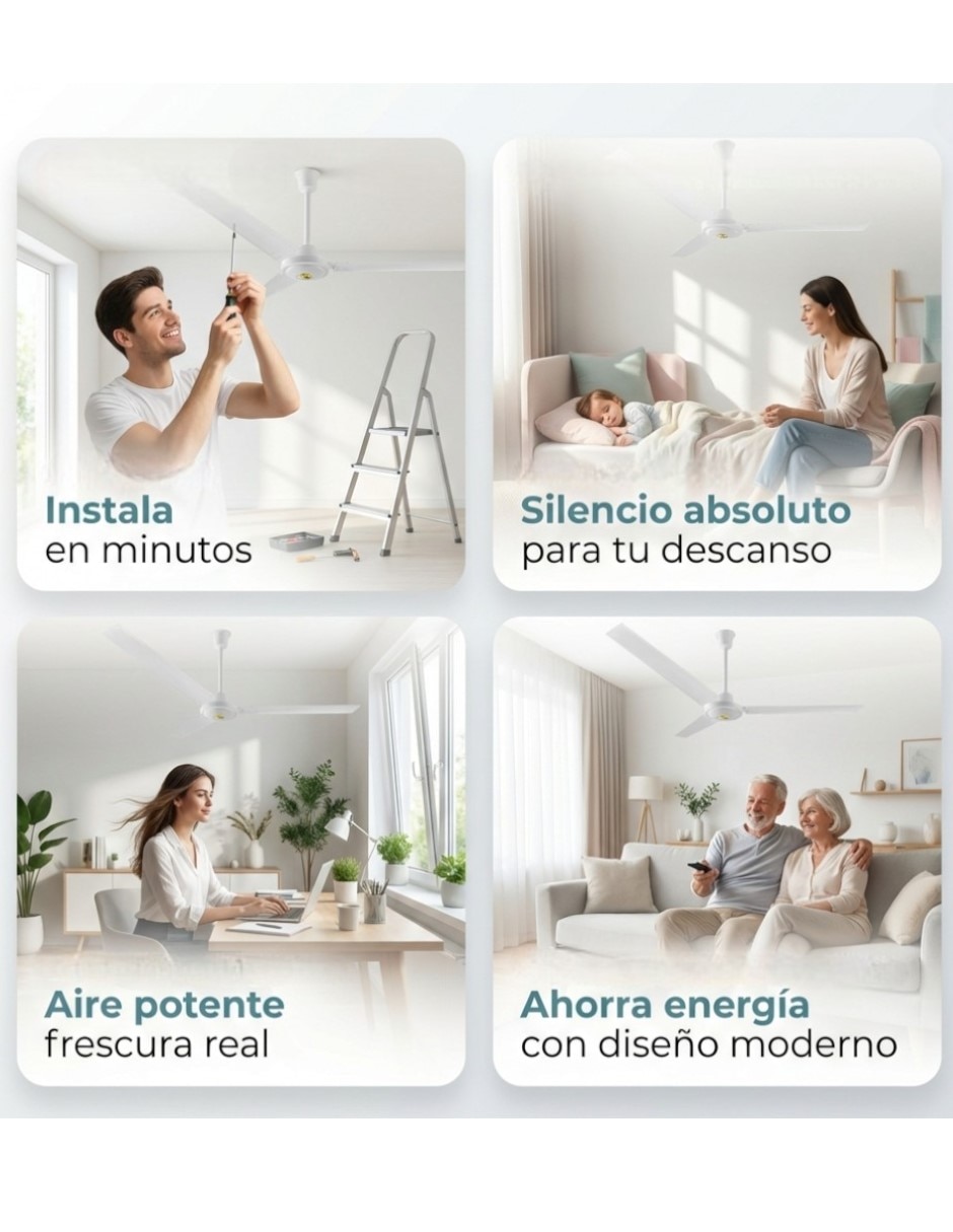 Ventilador de techo sí 5 "velocidades" 3