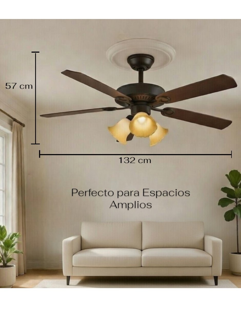 Ventilador de techo sí 6 "velocidades" 5