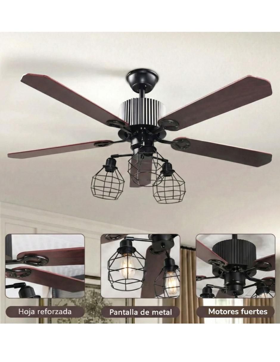 Ventilador de techo sí 6 "velocidades" 4