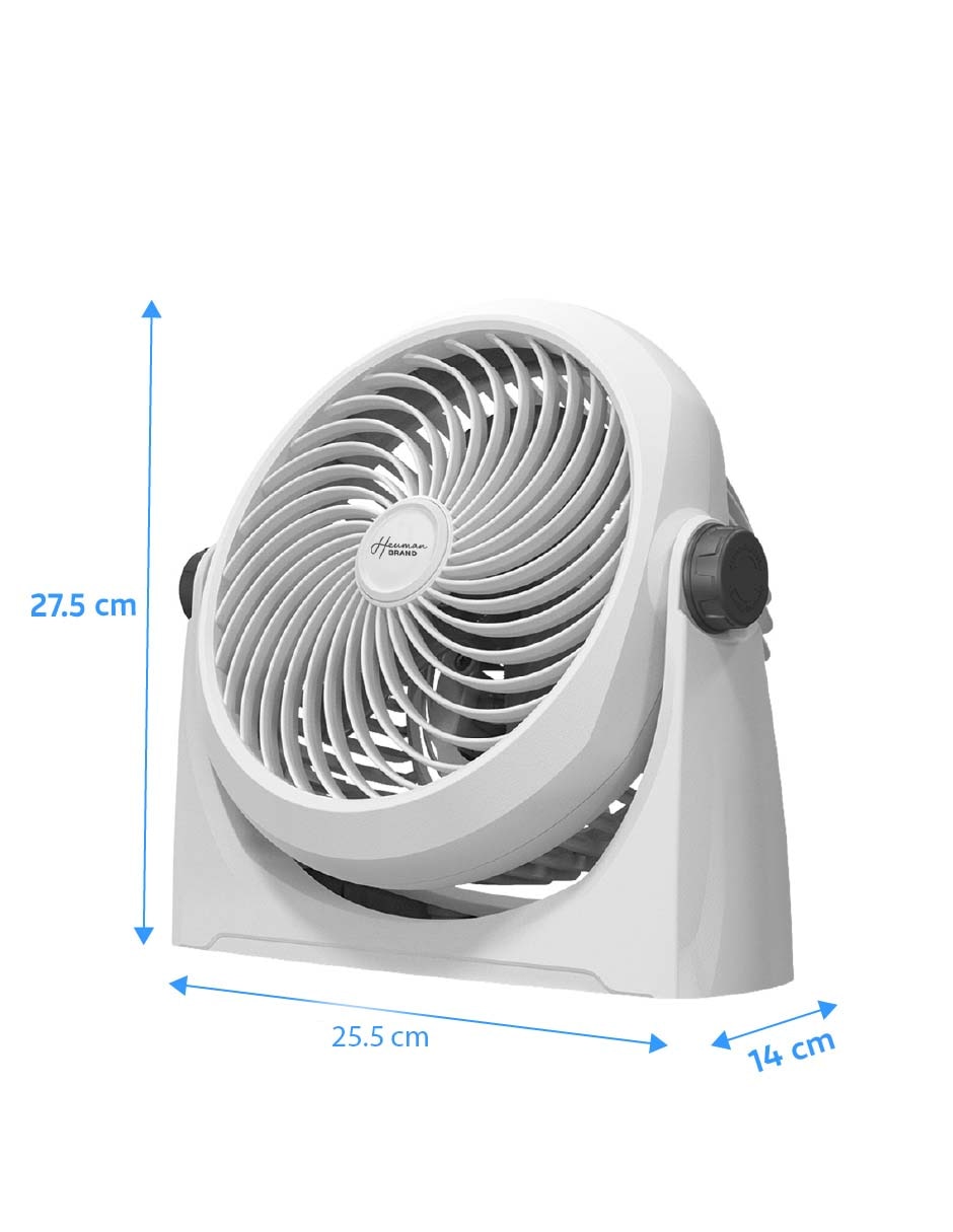 Ventilador de escritorio Navia 3 velocidades