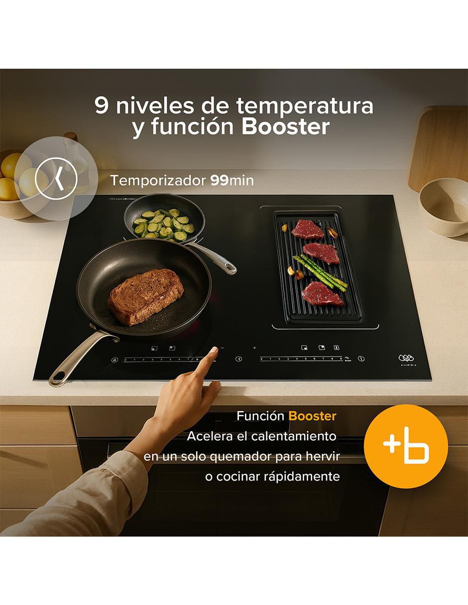 Parrilla de inducción PIVF1 de vidrio Parrilla de inducción PIVF1 de vidrio