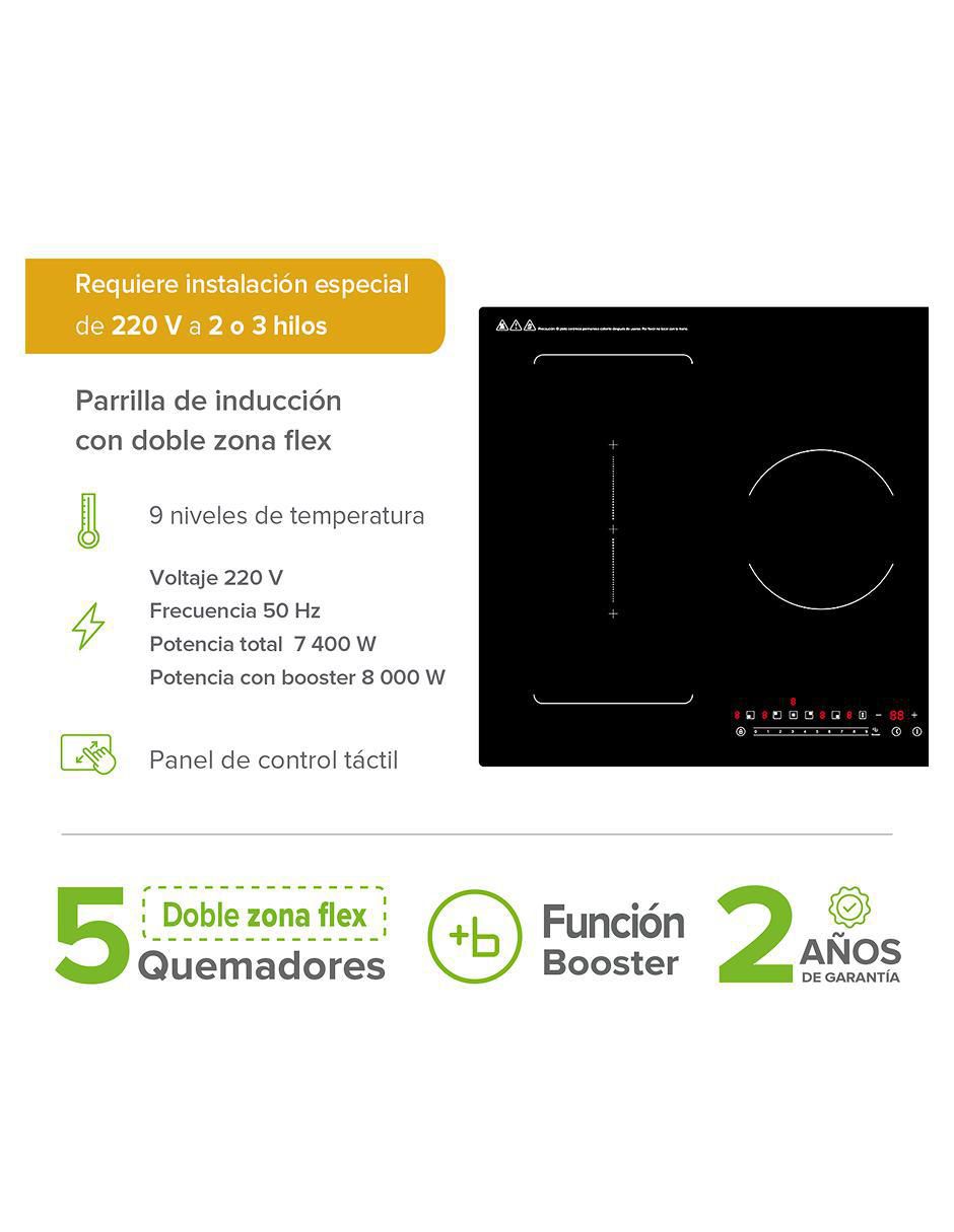 Parrilla de inducción Avera PIVF3 de vidrio